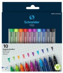 Schneider Set de pixuri cu bilă, 0, 5 mm, cap, SCHNEIDER "Vizz", culori mixte (102290)