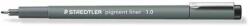 STAEDTLER Fetru de cerneală, 1 mm, STAEDTLER "Pigment Liner 308", negru (308 10-9)