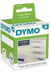 DYMO Etichetă DYMO pentru imprimanta LW, 12x50 mm, 220 de etichete, DYMO (S0722460)