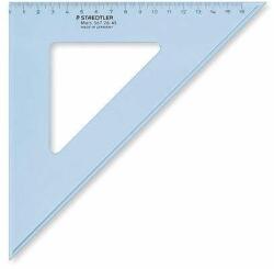 STAEDTLER Riglă triunghiulară, plastic, 45°, 25 cm, STAEDTLER Mars, albastru transparent (567 26-45)