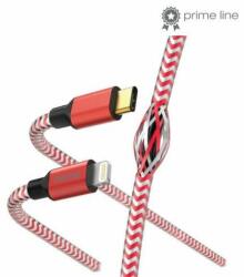 Hama 201562 Cablu de date roșu Lightning/Type-C de 1, 5 m, de 1, 5 m (201562)