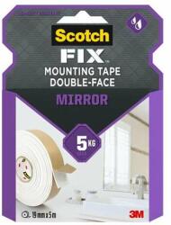 3M Bandă adezivă 3M SCOTCH Mirror, dublă față, 19 mm x 5 m, 3M SCOTCH "Mirror (7100263202)
