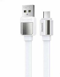 REMAX Cablu USB Micro Remax Platinum Pro, 1m (alb) (RC-154m white)