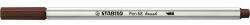 STABILO Pensulă de șters, STABILO "Pen 68 brush", maro (568/45)