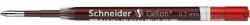 Schneider Inserție pentru stilou cu gel, 0, 4 mm, SCHNEIDER "Gelion +", roșu (103902)