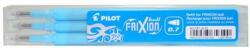 Pilot Frixion Ball/Clicker inserție pentru pixuri roller sterile, 0, 35 mm #albastru deschis (3buc) (BLS-FR-7-LB-S3)