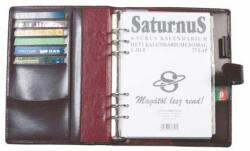 Saturnus Calendar SATURNUS, inelar, cu inserții, S, piele reciclată, SATURNUS, 418, negru (24SS418-003)