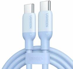 UGREEN Cablu de incarcare rapida USB-C / USB-C, UGREEN, 1m, Albastru deschis (15279)