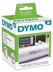 DYMO Etichetă DYMO pentru imprimanta LW, 36x89 mm, 260 de etichete, DYMO (S0722400)