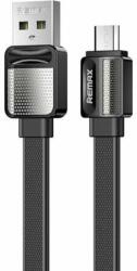 REMAX Cablu USB Micro Remax Platinum Pro, 1m (negru) (RC-154m black)