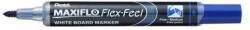 Pentel Marker pentru tablă 1-5mm, vârf flexibil pentel maxiflo flex feel albastru (MWL5SBF-CX)