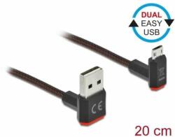 Delock EASY-USB 2.0 cablu EASY-USB 2.0 tip A - EASY-USB Micro-B, cap curbat (85264)