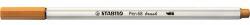 STABILO Pensulă de șters STABILO "Pen 68 brush", galben ocru (568/89)