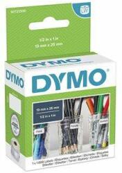 DYMO Etichetă DYMO pentru imprimanta LW, detașabilă, 13x25 mm, 1000 de etichete, DYMO (S0722530)