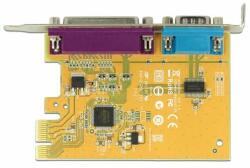 Delock 89446 1x Serial COM + 1x port paralel LPT card de expansiune PCI-e (89446)