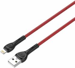 LDNIO LS482 Cablu USB - Lightning de 2 m (roșu) (LS482 lightning)