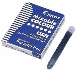 Patron Cartuș de cerneală pentru stilouri stilou pilot paralel 6 buc/cutie, albastru (IC-P3-S6-L)