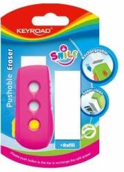 Keyroad Ștergător, fără PVC 2 buc/blaster Keyroad Smile Eraser în culori mixte (KR971846)