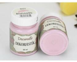 Decorolla vopsea decorativă mată 60ml roz (F1019)