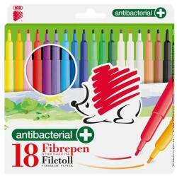 ICO Set ICO Filctoll, 1 mm, antibacterian, ICO Süni 300, 18 culori diferite (9580122000)
