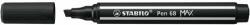 STABILO Ascuțitoare de creioane din oțel inoxidabil, 1-5 mm, vârf tăiat, STABILO "Pen 68 MAX", negru (768/46)