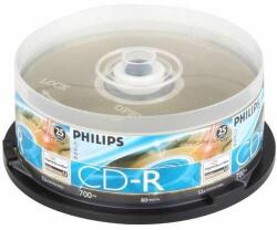 Philips CD-R 80 52x 52x 25db/rolă imprimabilă CPHPC25 (PH892377)