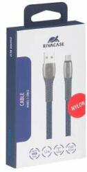 RIVACASE Egmont PS6102 BL12 USB tip C-USB, cablu albastru de 1, 2 m (4260403575963)