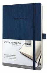 Sigel A/5 exclusiv caiet de note 97 pagini (softcover) #blue (CO327)