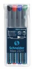 Schneider Marker cu alcool OHP 0, 7mm pentru ac de cusut Schneider Maxx 222 F 4 culori (112294)
