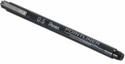 Pentel Pointliner ac de pâslă 0, 5mm, s20p-5a pentel negru (S20P-5A)