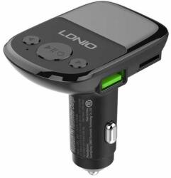 LDNIO Bluetooth C706Q, 2USB, AUX Transmițător FM + cablu USB-C (C706Q Type C)