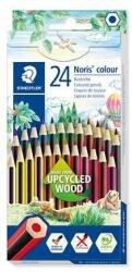 STAEDTLER Set de creioane colorate, hexagonale, STAEDTLER "Noris Colour 185", 24 de culori diferite (185 CD24 02)