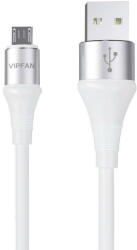Vipfan USB to Micro USB cable Vipfan Colorful X09, 3A, 1.2m (white) (25534) - 24mag