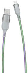 Dudao LED illuminated cable USB - micro USB 5 A 1 m gray (L9XM) (6973687240691)