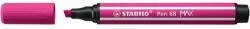 STABILO Creion din oțel inoxidabil, 1-5 mm, vârf tăiat, STABILO "Pen 68 MAX", roz (768/56)
