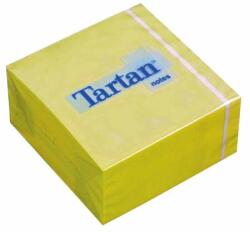 TARTAN Bloc de notițe autocolante, 76x76 mm, 400 de foi, TARTAN, galben (7100172406)
