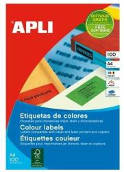 APLI Etichetă galbenă APLI 70x37 mm (100 coli) (11834)