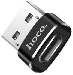 hoco. Adaptor Conversie USB Type-C (Mama) la USB (Tata) HOCO UA6, Negru (ad/Hoco/TypC/UA6/n/bl) - 24mag
