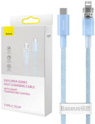 Baseus Fast Charging USB-C to Lightning Explorer Series 1m, 20W (blue) (31851) - 24mag