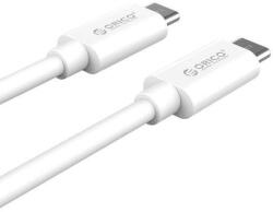 ORICO Cablu USB Orico CTC100M-10 USB Type-C - USB Type-C 1m alb (CTC100M-10-WH) - 24mag