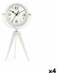 Gift Decor Stolní hodiny Trepied Alb Metal 14 x 30 x 11 cm (4 Unități)