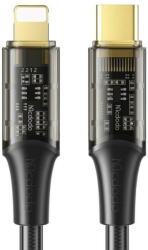 Mcdodo Cablu Amber Series Fast Charging Type-C la Lightning , 36W, 1, 2m Black-T. Verde 0.1 lei/ buc (CA-1590) - 24mag