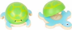 Legler kis láb kasztanyetták tengeri állatok kék-zöld teknős 1 db