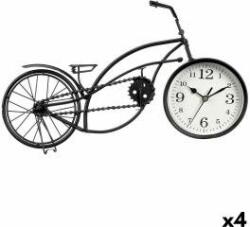 Gift Decor Stolní hodiny Bicicletă Negru Metal 42 x 24 x 10 cm (4 Unități)