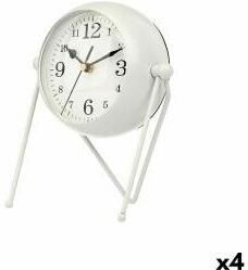 Gift Decor Stolní hodiny Alb Metal 18 x 21 x 12 cm (4 Unități)