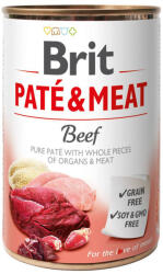 Brit 6x400g Brit Brit Paté & Meat nedves kutyatáp - Marha