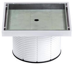 Styron Burkolható, fehér magasító, 150×150 mm (STY-505-B-F)