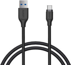 AUKEY CB-AC1 Impulse Series, USB 3.0 USB-A to C 1.2m Black (CB-AC1 Black) - pcone
