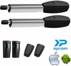 POWERTECH (Rollkit, Terrier) POWERTECH-PW530L+WIFI kétszárnyú kapunyitó szett fotocellával