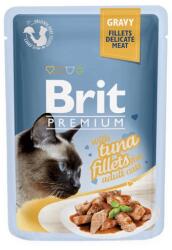 Brit Premium Cat Delicate Fillets in Gravy with Tuna - 12x85 g